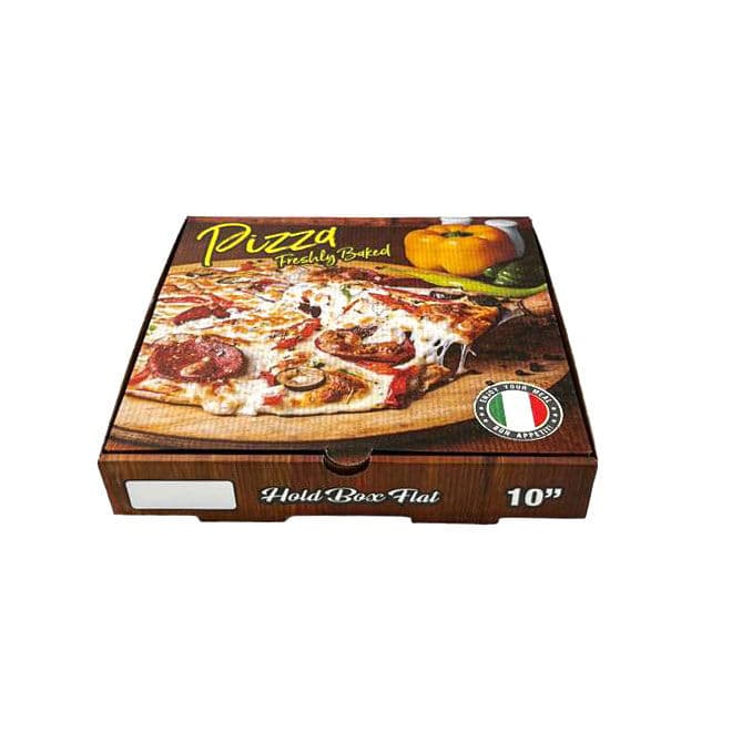 Freshly Baked Corrugated Pizza Box (10")