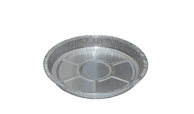 Silver Aluminium Flan Dish (8" 23mm)