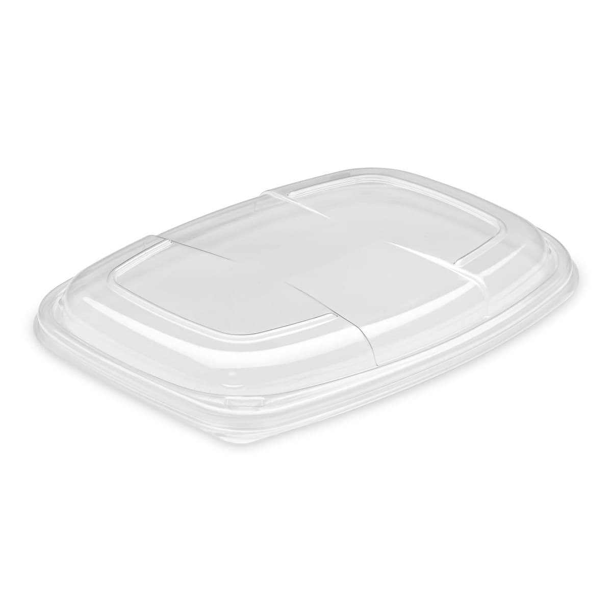 Clear Lid for 36oz 1-Compartment Microwavable Container (225x190x20mm)