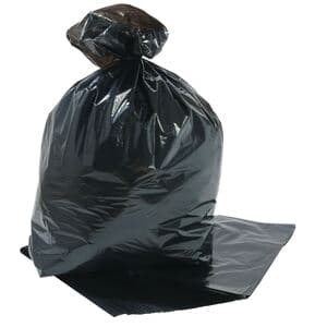 Black Office Bin Liner (24x24")