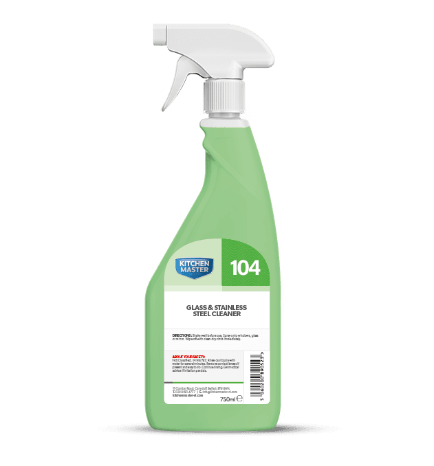 Kitchen Master Glass & Stainless Steel Cleaner 104 (750ml)