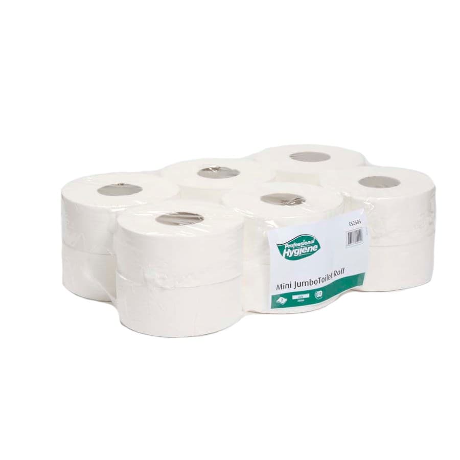 Mini Jumbo Toilet Roll 2ply (633 Sheets)