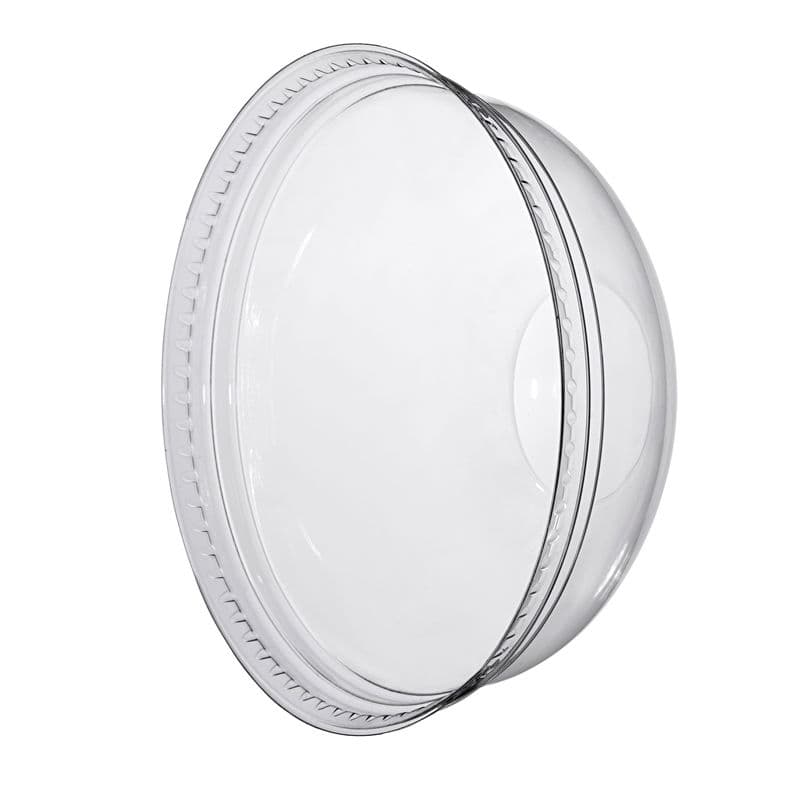 78mm Clear rPET Dome Lid (S/Slot)