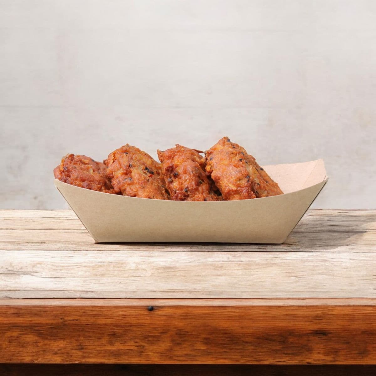 Kraft Paper Food Tray (1/2lb) 2