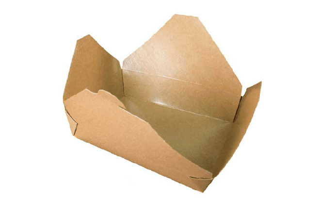 1400ml Brown Kraft Container (No.2)