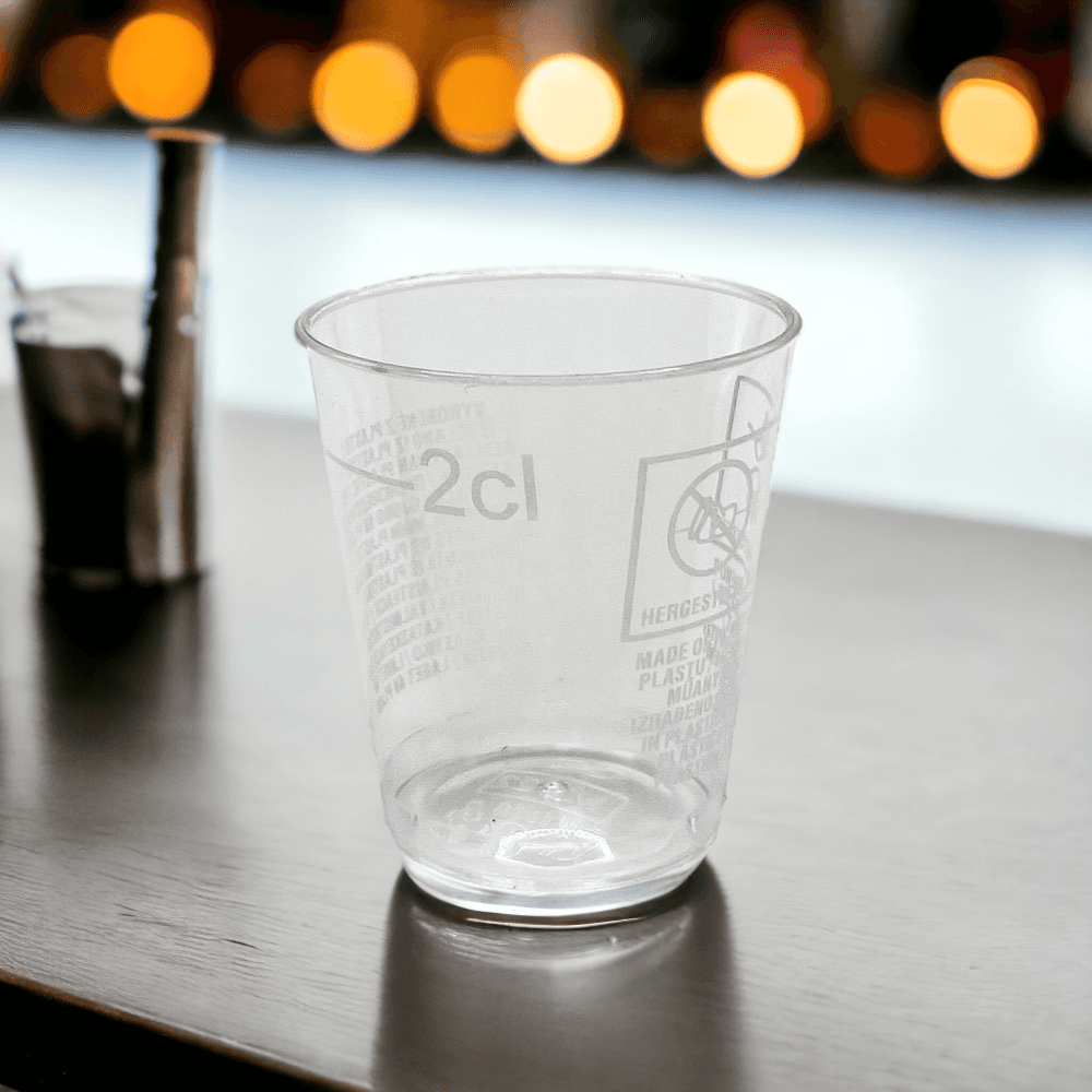 3cl PS Shot Glass (2cl Line) 2