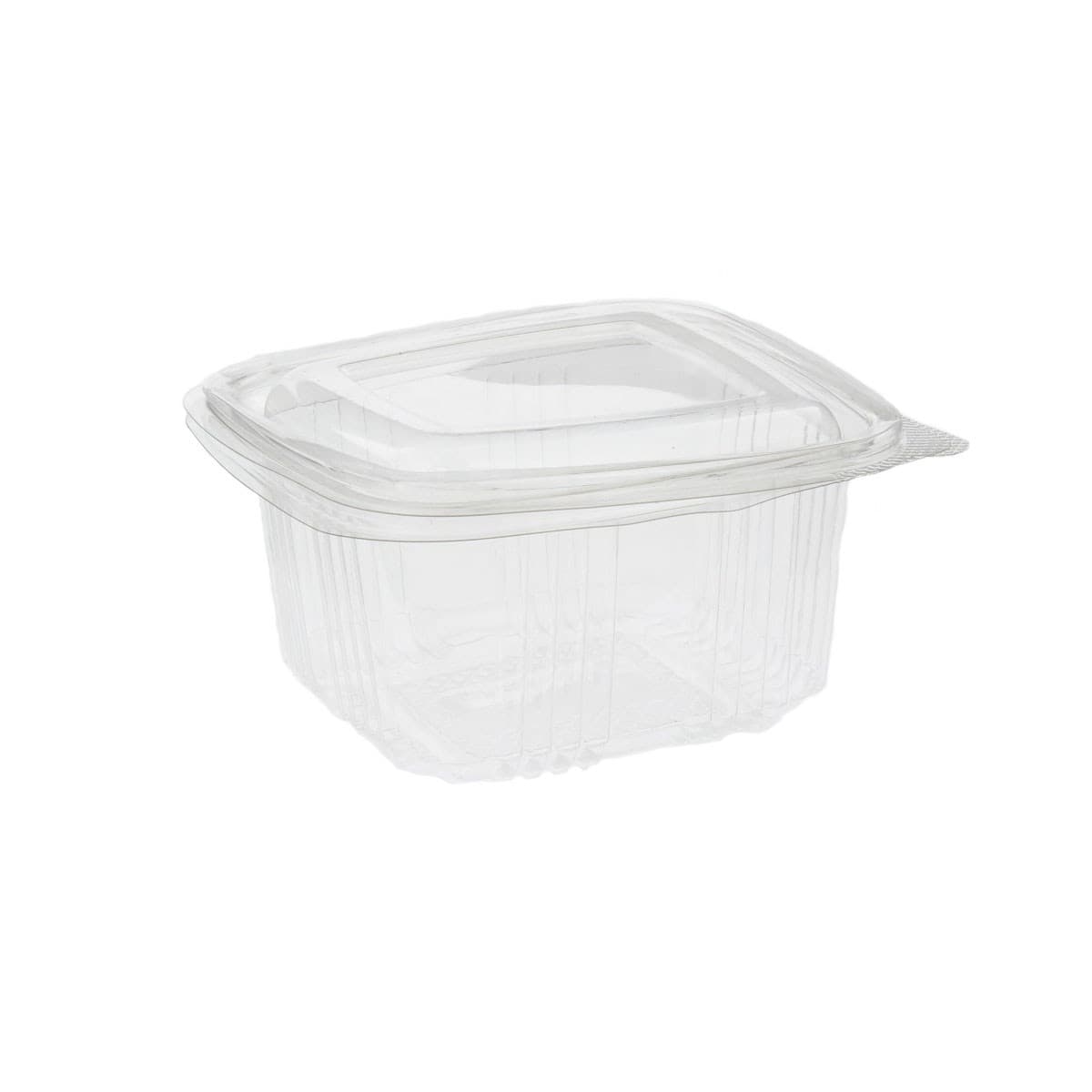 500cc Clear Square Salad Container (134x128.5x64.5mm)