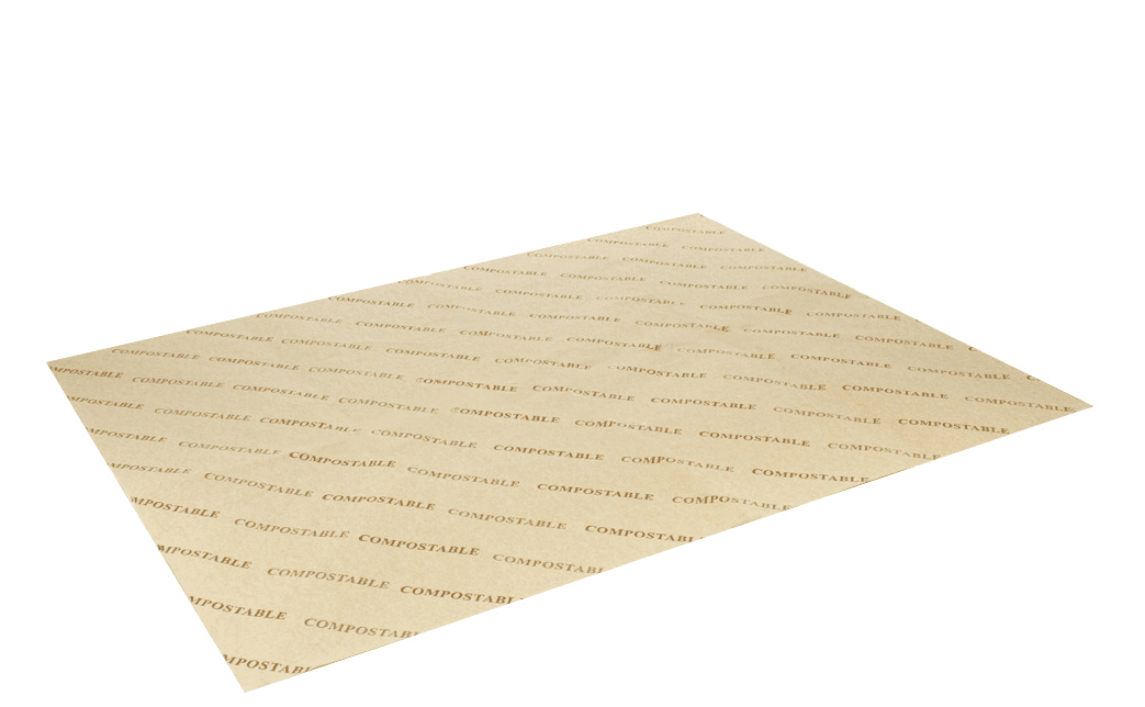 Leafware Kraft Sandwich Wrap (325x425mm)