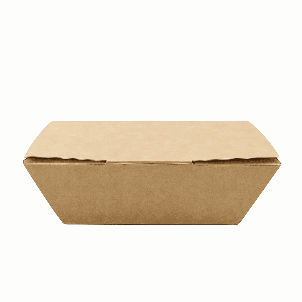 Small Kraft Nested Takeaway Box (117x75x60mm)