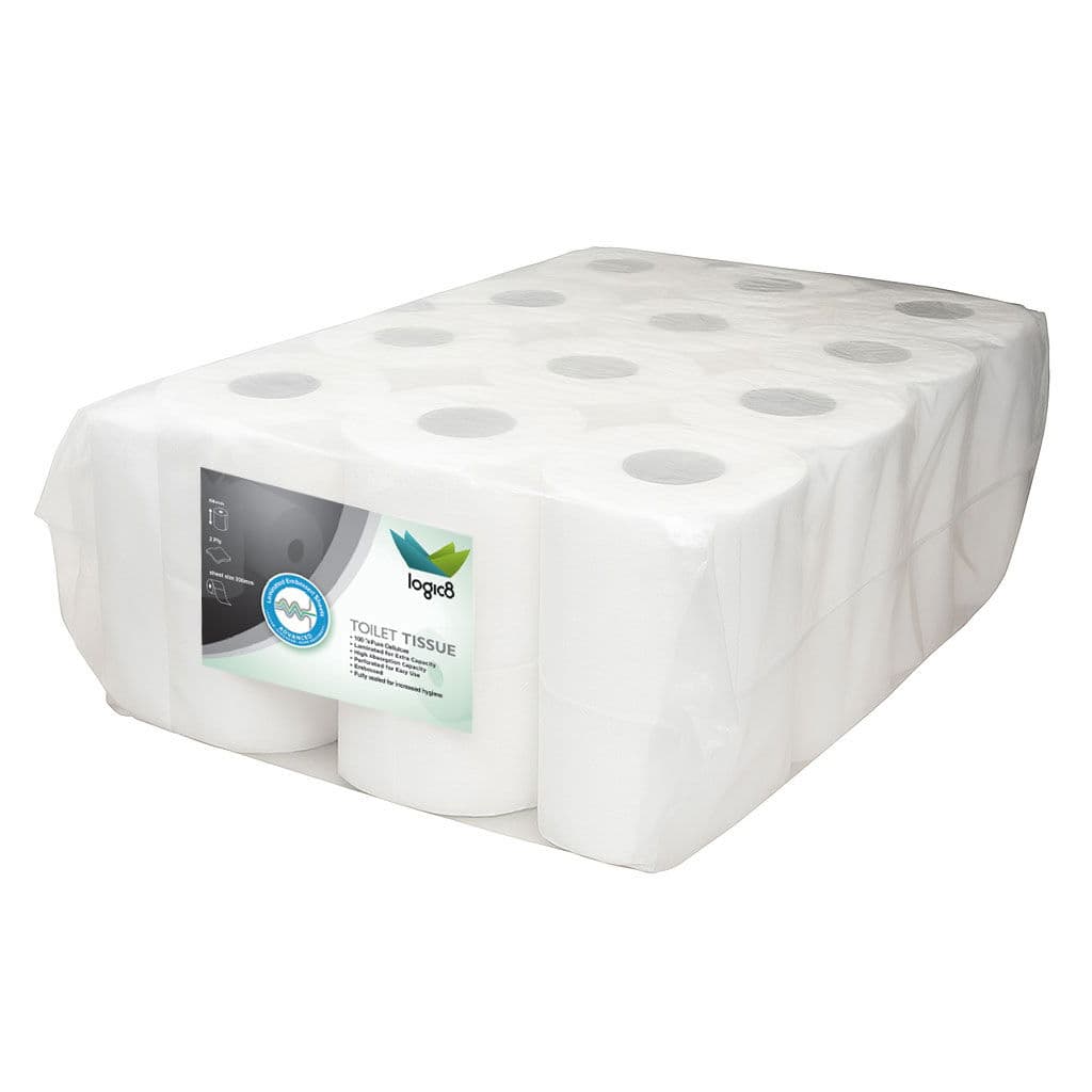 Logic8 Toilet Roll 2ply (320 Sheets)