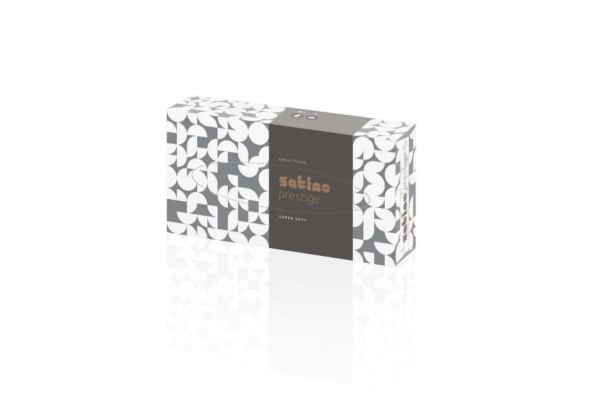Satino Prestige 2ply Facial Tissue Flat Box 3