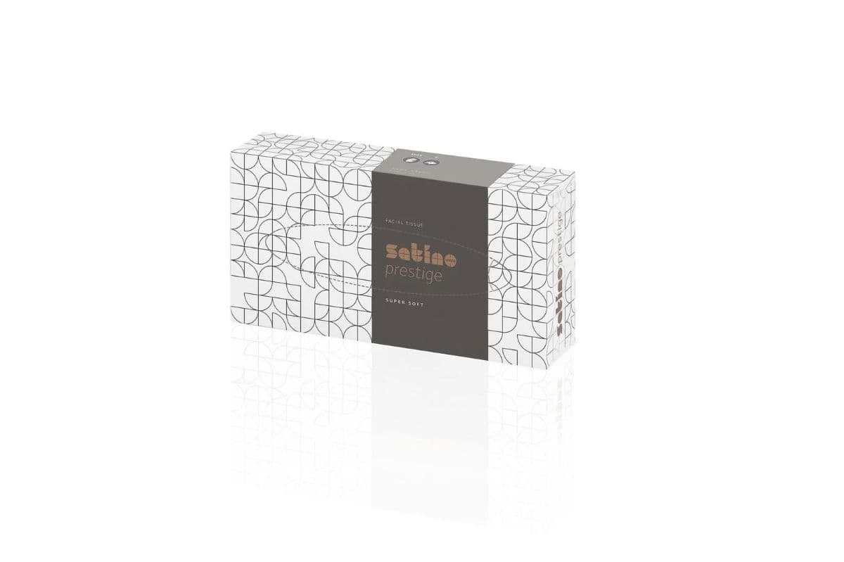 Satino Prestige 2ply Facial Tissue Flat Box 5
