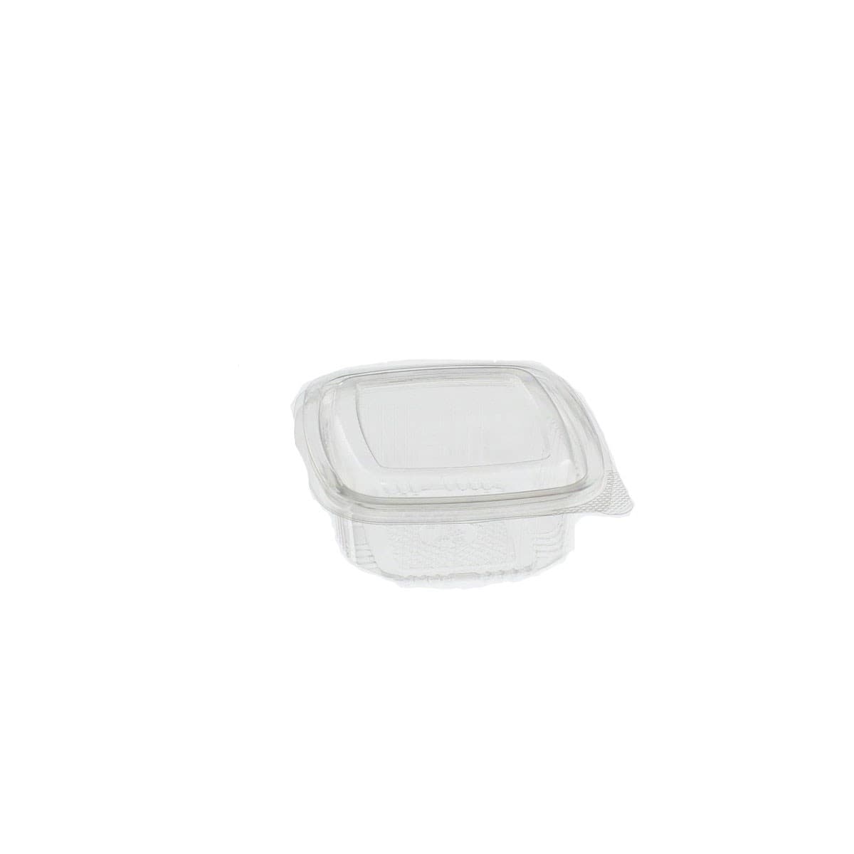 250cc Clear Square Salad Container (117x112.5x41mm)