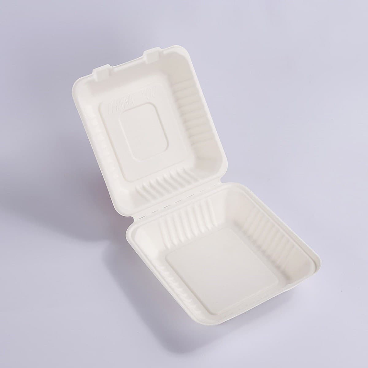 Bagasse Meal Box (9x9")