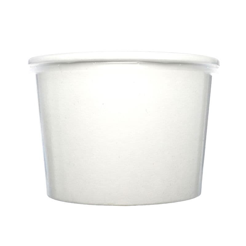 16oz PP Soup Container & Plastic Lid Combo