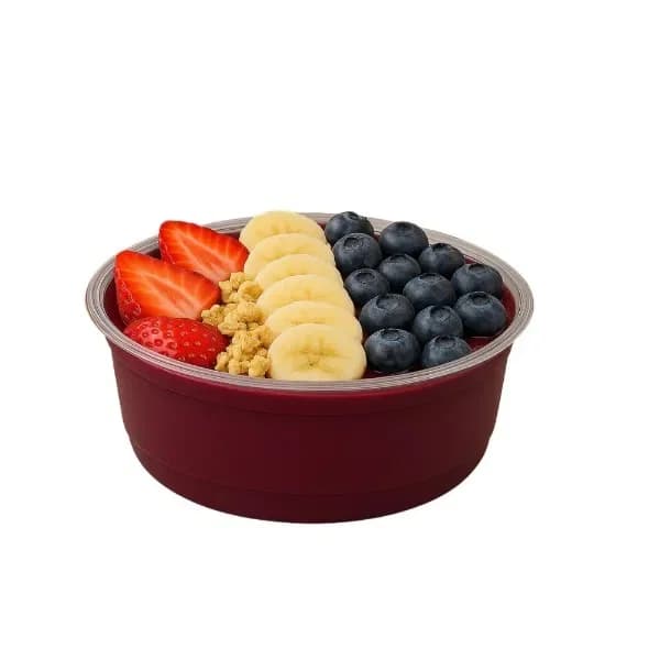 8oz Clear Round Acai RPET Container