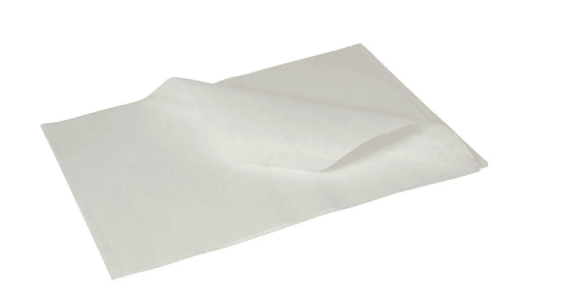 White Imitation Bleached Greaseproof Sheets (450x700mm)