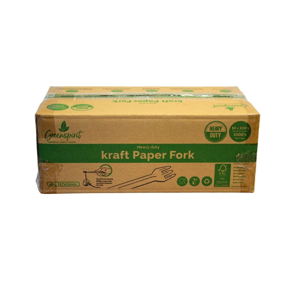 Heavy Duty Kraft Paper Fork 4