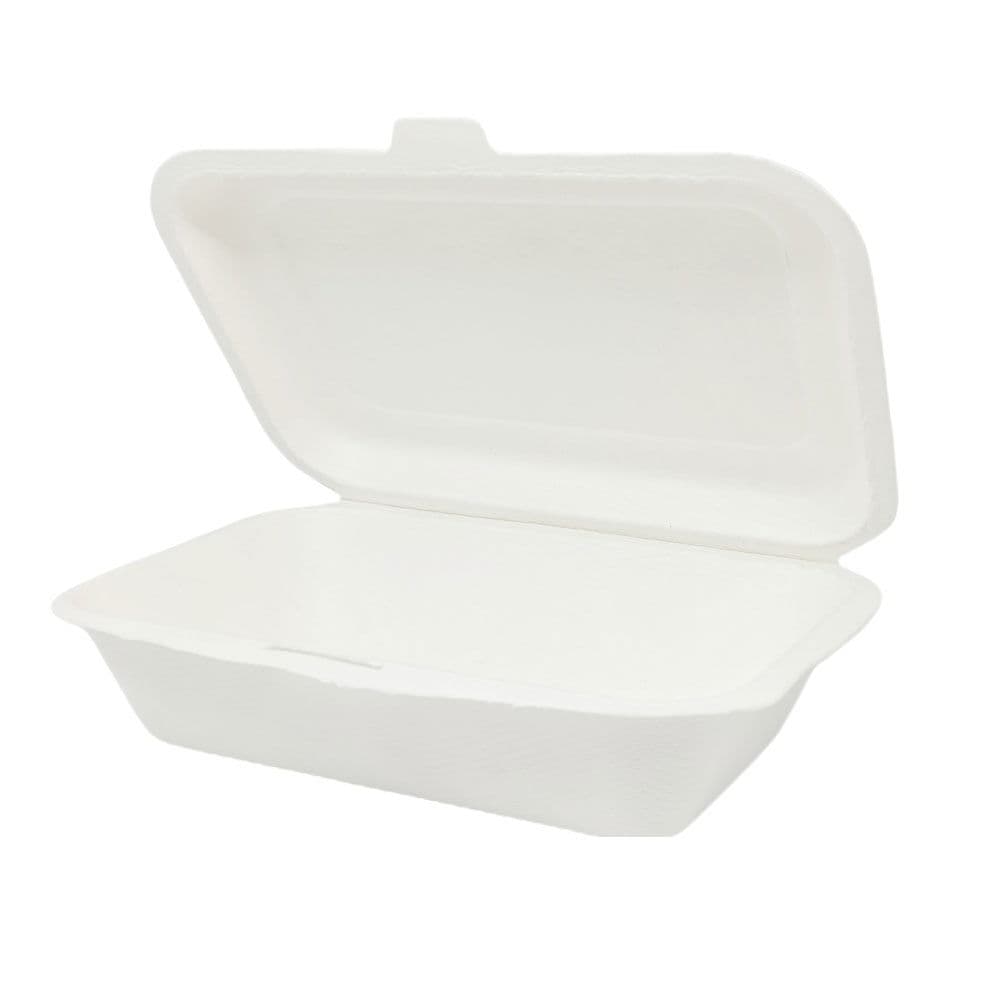 Bagasse Small Lunch Box (6x4")