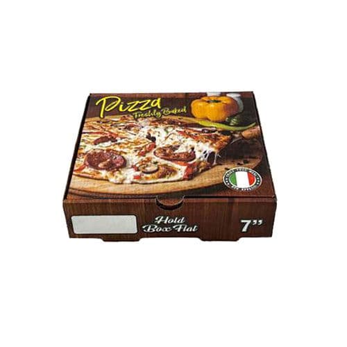 Freshly Baked Corrugated Pizza Box (7")
