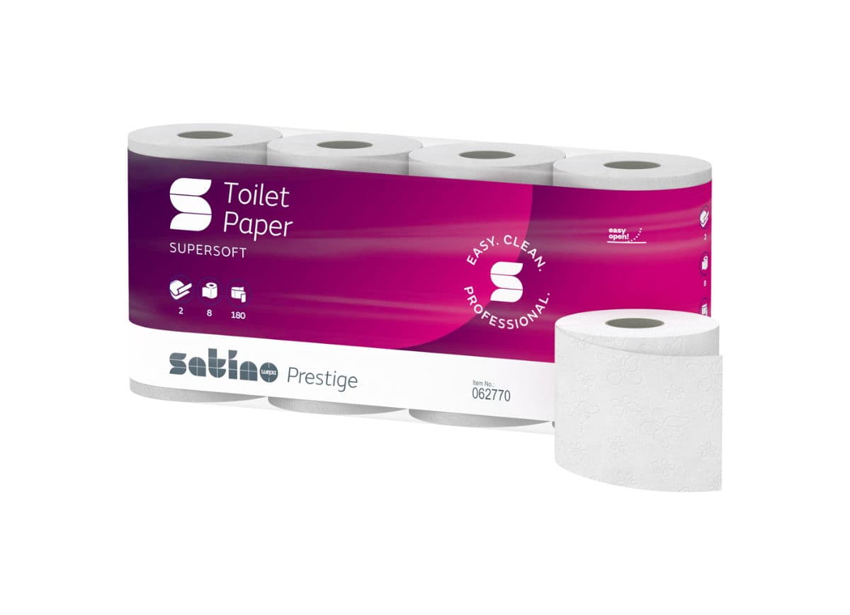 Satino Prestige Toilet Paper Eco 2ply (180 Sheets, MT1) 3