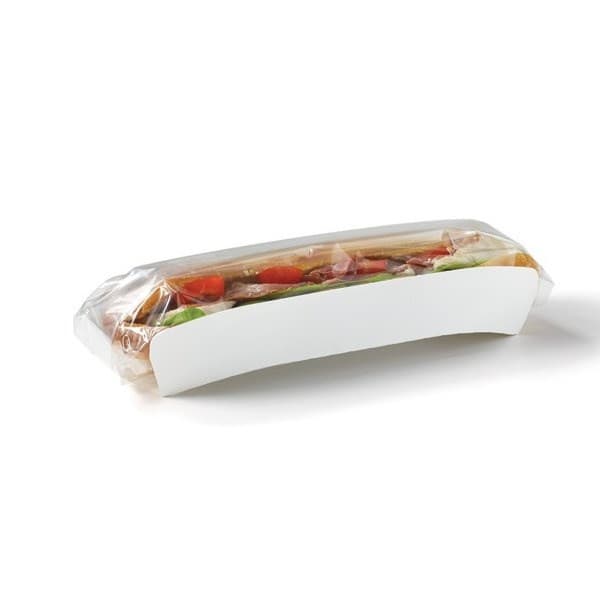 Kraft Baguette Bag with Film (255x100x50mm)