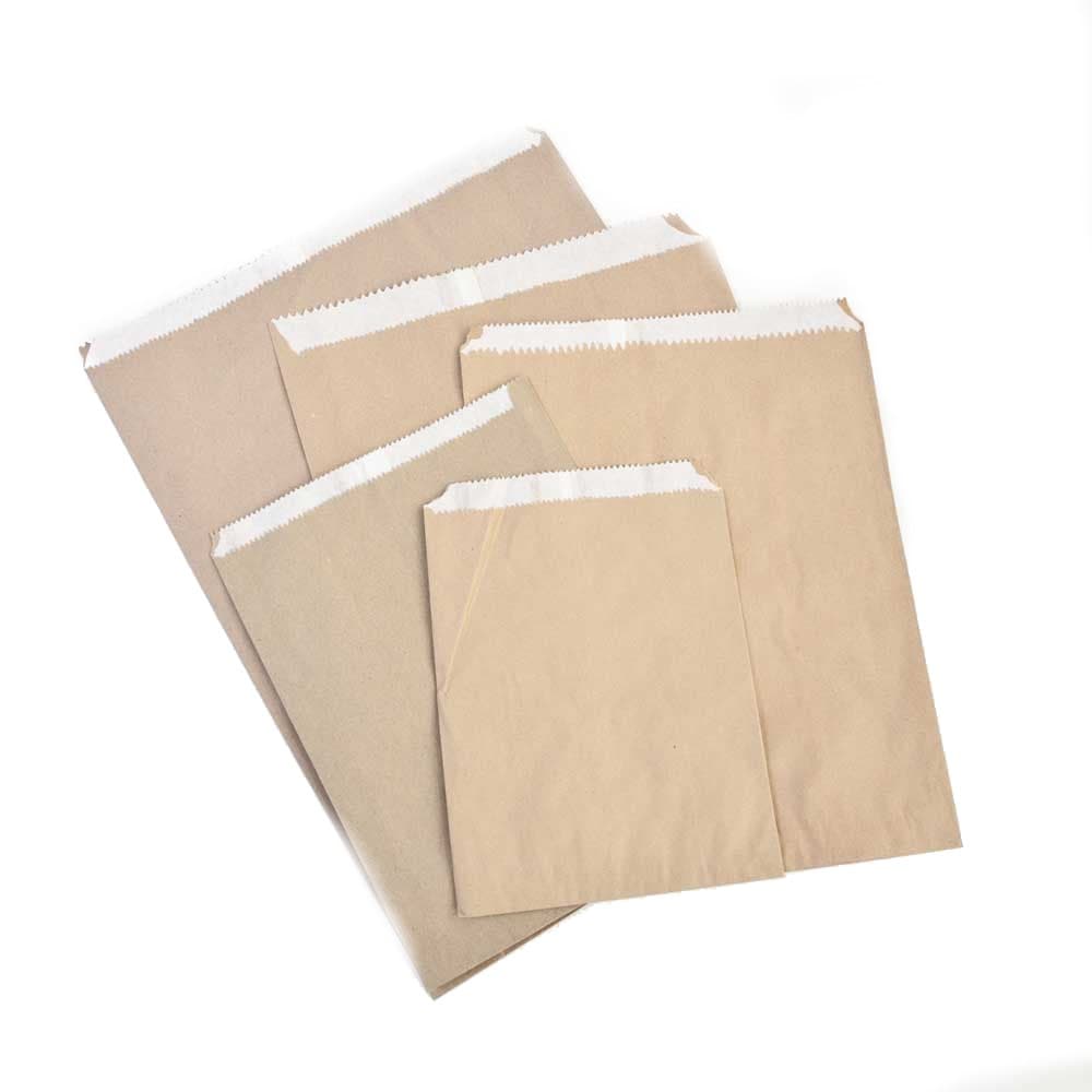 Greaseproof Lined Kraft Bag (2lb) (7x9.5")