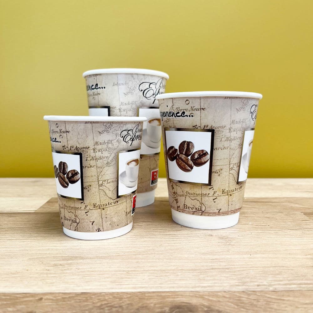16oz Traveller PE Double Wall Hot Cup 2
