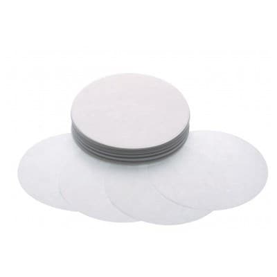 White Waxed Burger Disc (100mm)