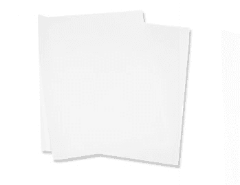White Pure Greaseproof Sheets (375x500mm)
