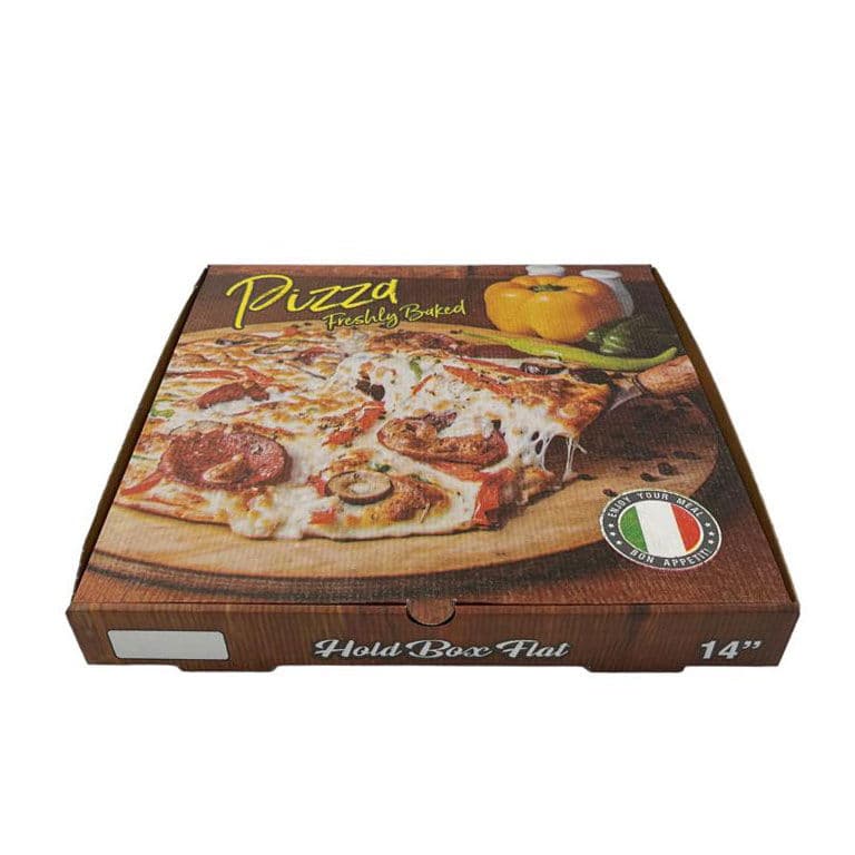 Freshly Baked Corrugated Pizza Box (14")