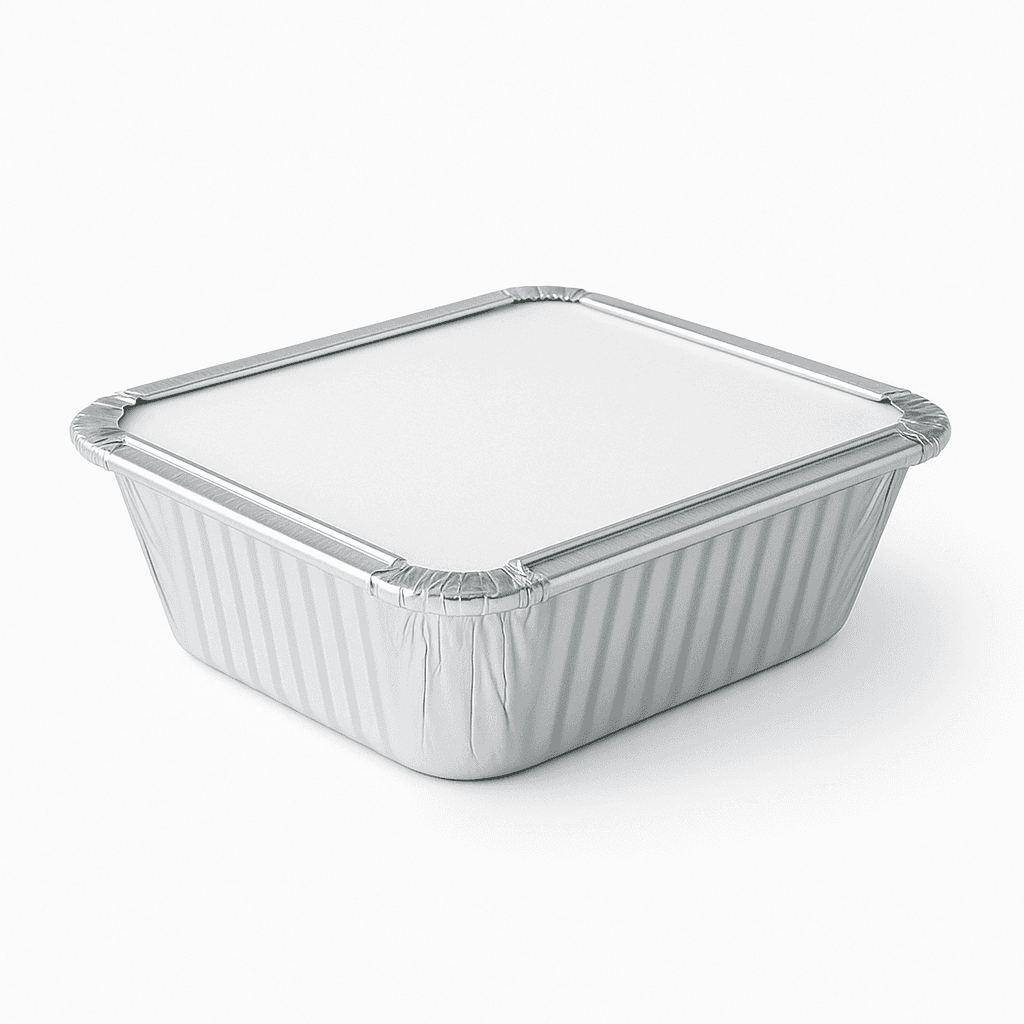 Foil Container & Lid Combo (4x5")
