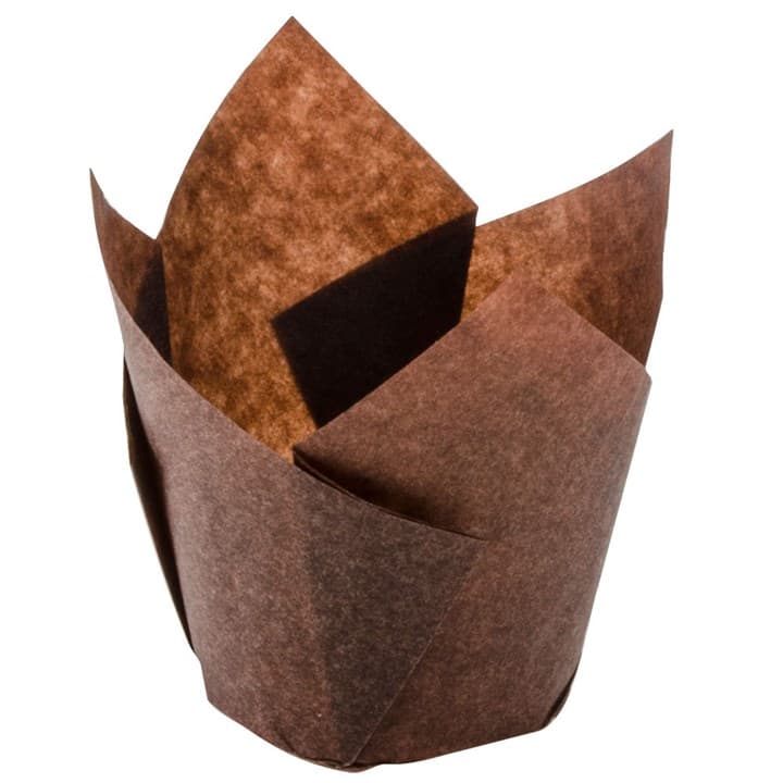 Brown Tulip Muffin Wrap (160x160x50mm)