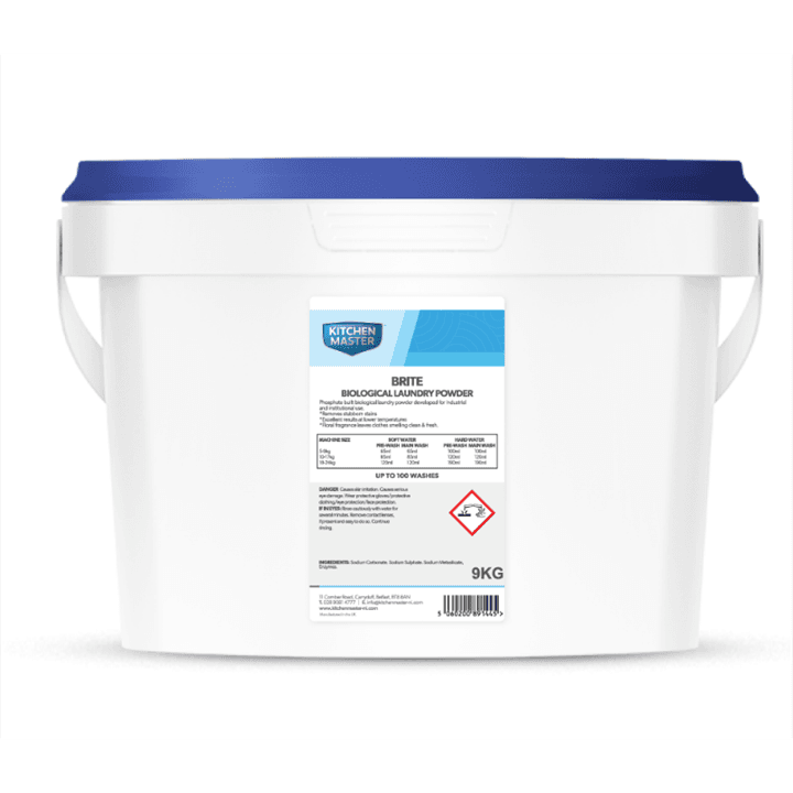 Kitchen Master Brite Biological Laundry Powder (9kg)