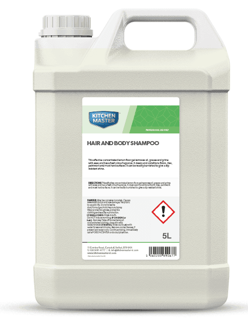 Kitchen Master Coconut Hair & Body Shampoo (5L)