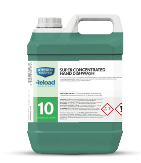 Kitchen Master Concentrated Wash Up Liquid Reload No.10 (4x2L)