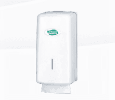 White Bulk Pack Toilet Tissue Dispenser