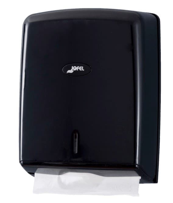Black C-Fold V-Fold & Z-Fold Hand Towel Dispenser