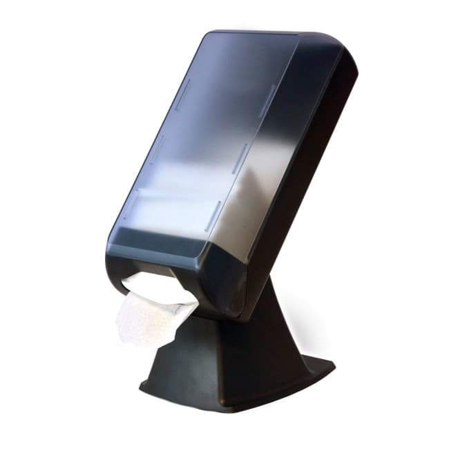 Black Tuscany System One Free Standing Dispenser (310x445x200mm)