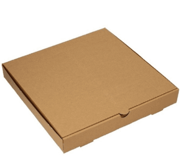 Plain Kraft Brown Pizza Box (16")