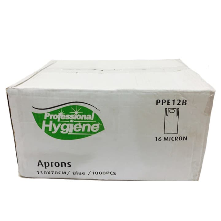 Blue LDPE Disposable Apron on a Roll (64 Gauge)