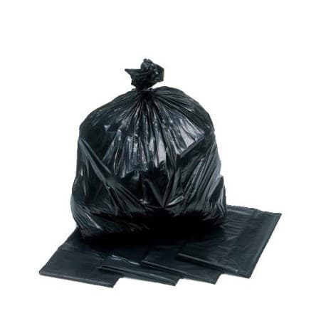 Black Refuse Sack (29x39", 120 Gauge)