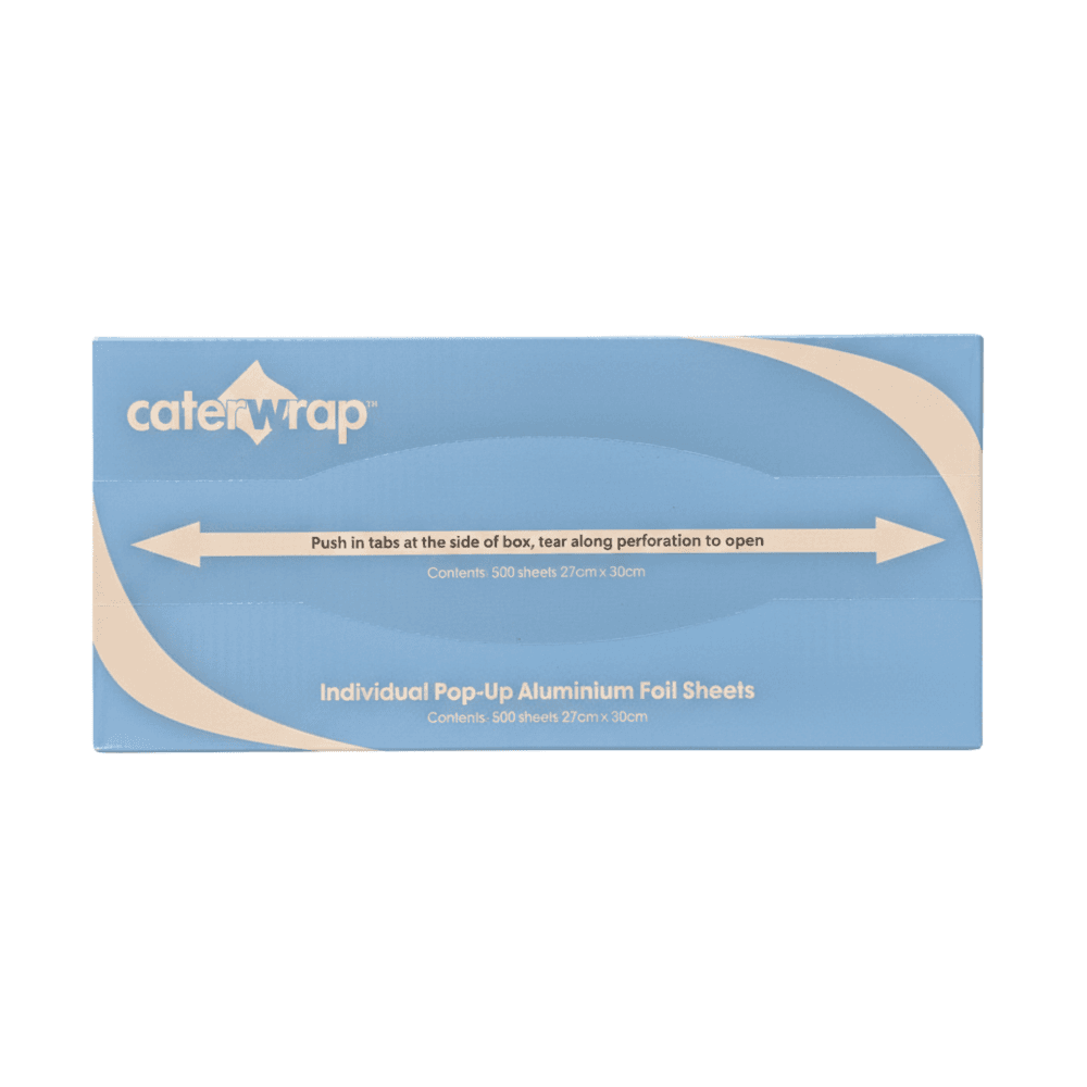 Caterwrap Aluminium Foil Pop-Up Sheet (30x27cm)