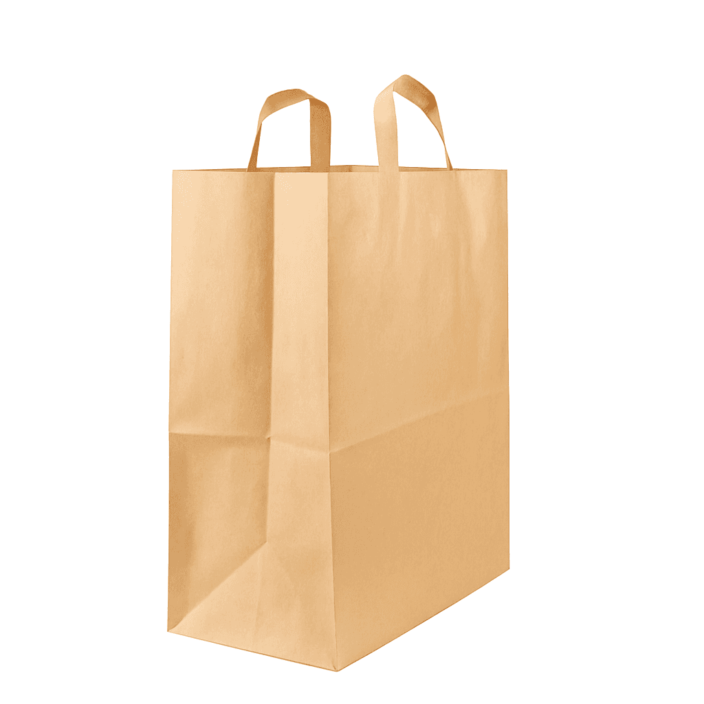 Medium Kraft Carrier Bag (220x100x250mm)
